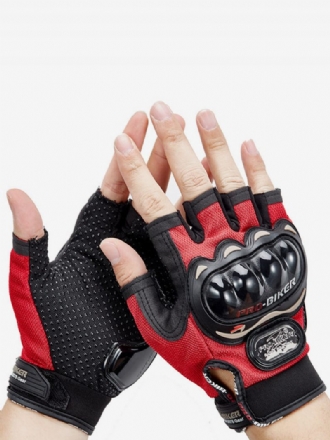 Gants Demi-doigt Imperméables Et Résistants À L'usure Pour Moto Course Vélo Escalade Randonnée