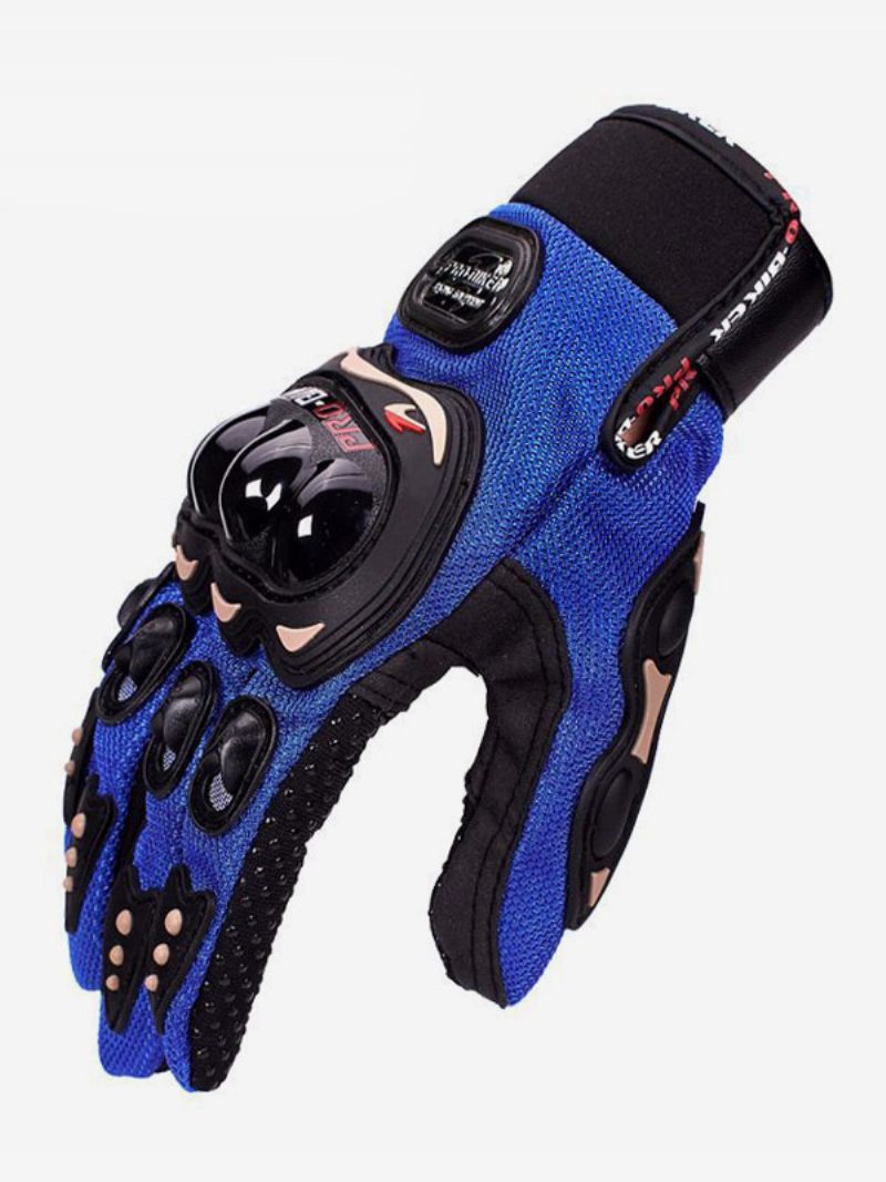 Gants D'équitation Moto Pour Hommes Course Vélo D'escalade Randonnée Anti-chute Antidérapants Respirants