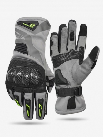 Gants D'équitation Moto Pour Hommes Longs Imperméables Et Coupe-vent Course Vélo Escalade Randonnée