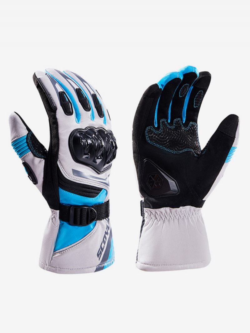 Gants D'équitation Moto Voyage Chaud Résistant À L'usure Anti-chute Imperméable Course Vélo Escalade Randonnée Cavalier Complets