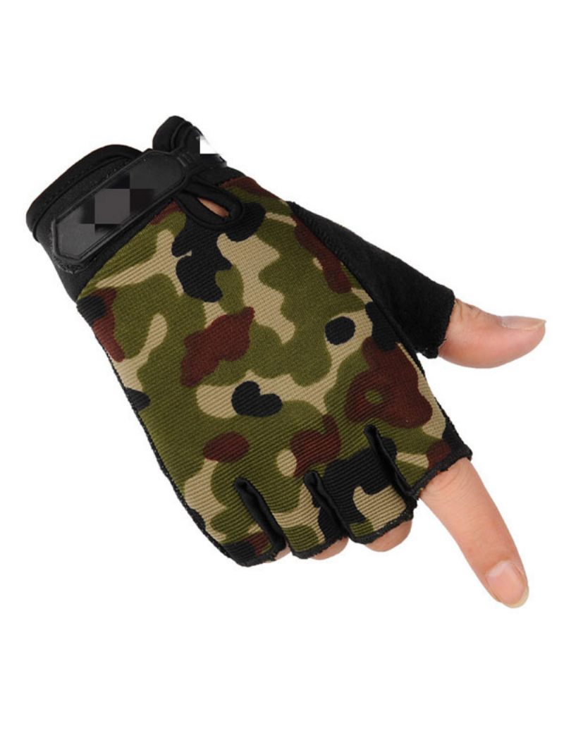 Gants Pour Hommes Camouflage Polyester Confortables