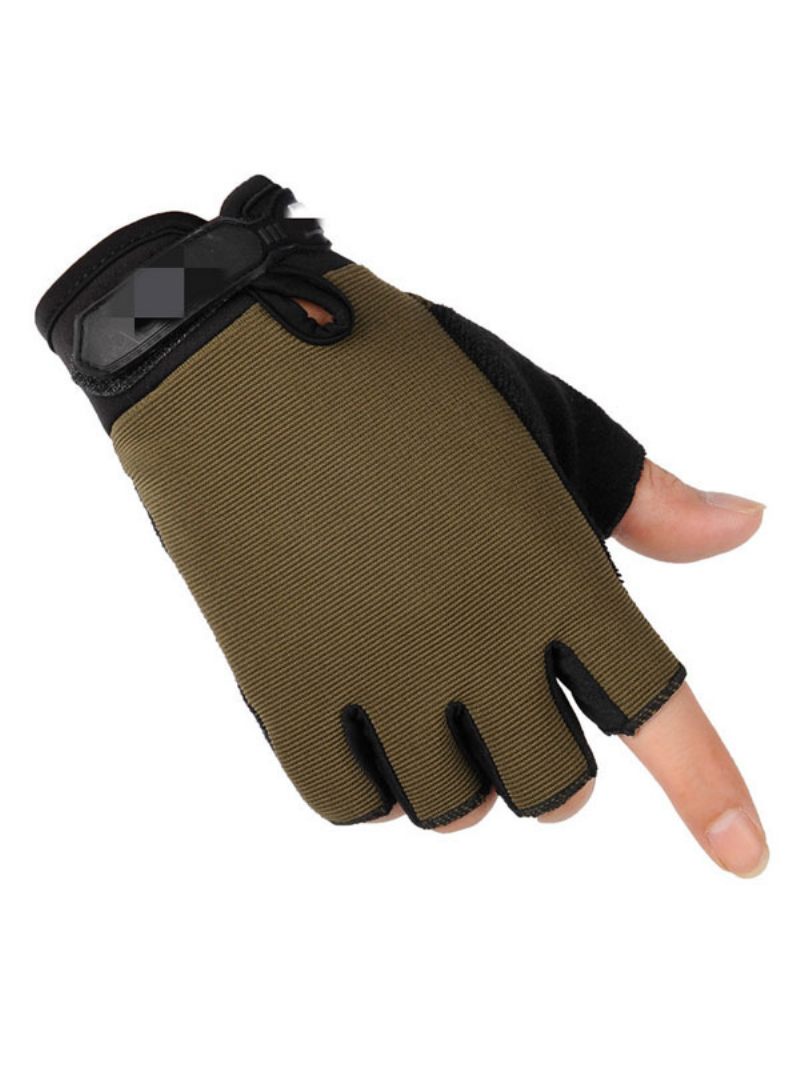 Gants Pour Hommes Camouflage Polyester Confortables - Olive