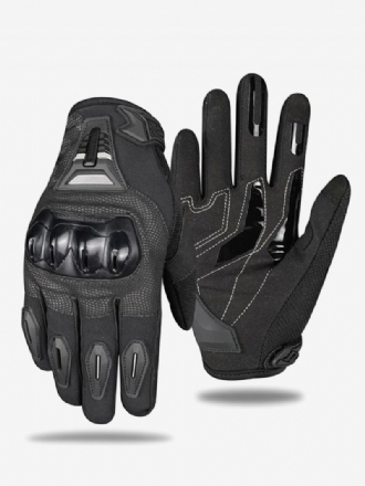 Gants Moto Macaron Rétro Maille Respirante Pour Écran Tactile Anti-chute Cyclisme Course Escalade Randonnée