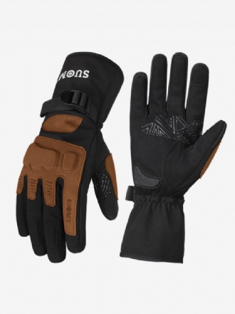 Gants Moto Respirants Cuir Véritable Anti-chute Pour Course Vélo Escalade Randonnée