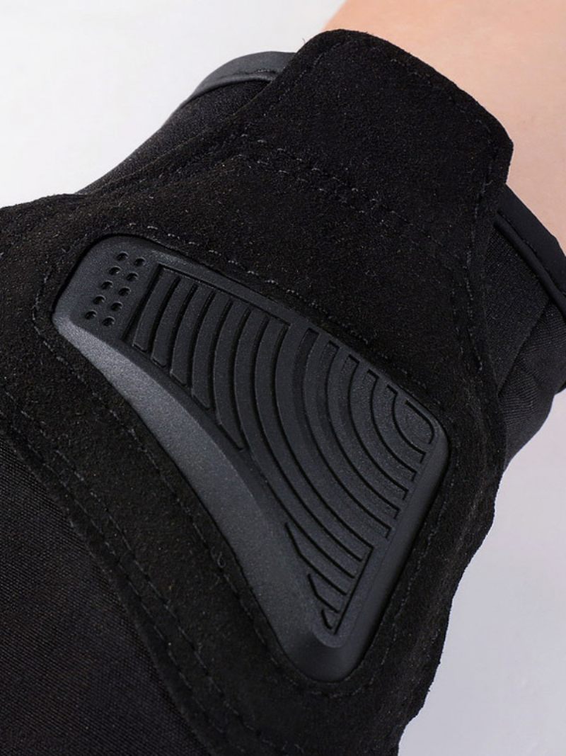 Gants Unisexes Pour Hommes Course Vélo Escalade Randonnée Accessoires - Noir