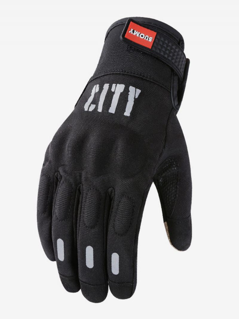 Gants Unisexes Pour Hommes Course Vélo Escalade Randonnée Accessoires - Noir