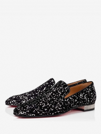 Mocassins Habillés Staryy Sky Pour Hommes Chaussures Mariage Noires