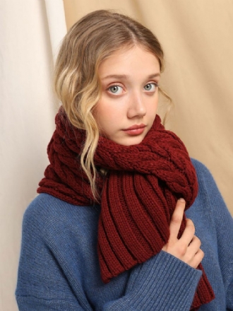 Écharpe Pour Femme Hiver Chaud Acc