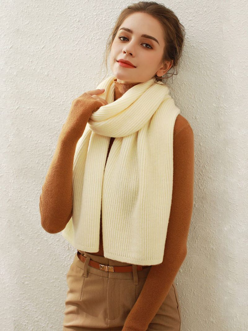 Écharpe Pour Femmes Mode Hiver Chaud Acc - Beige