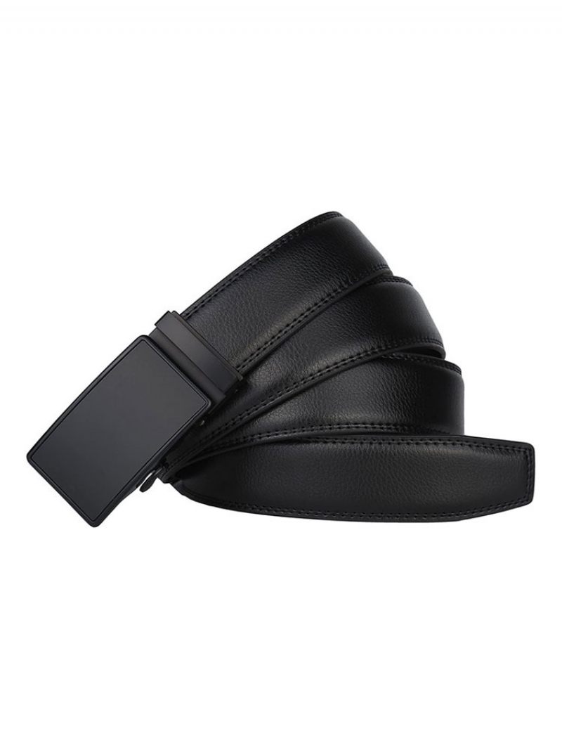 Ceinture Cuir Pour Hommes 130-2 - Noir