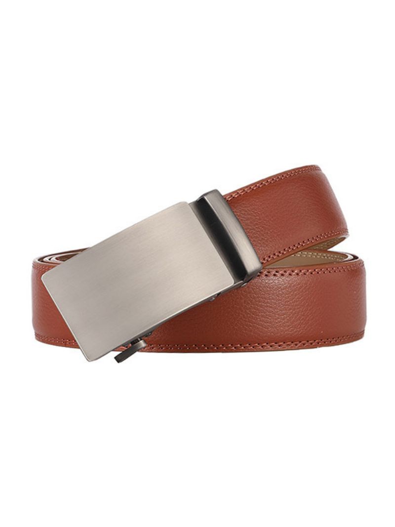 Ceinture Cuir Pour Hommes 130 - Marron Café