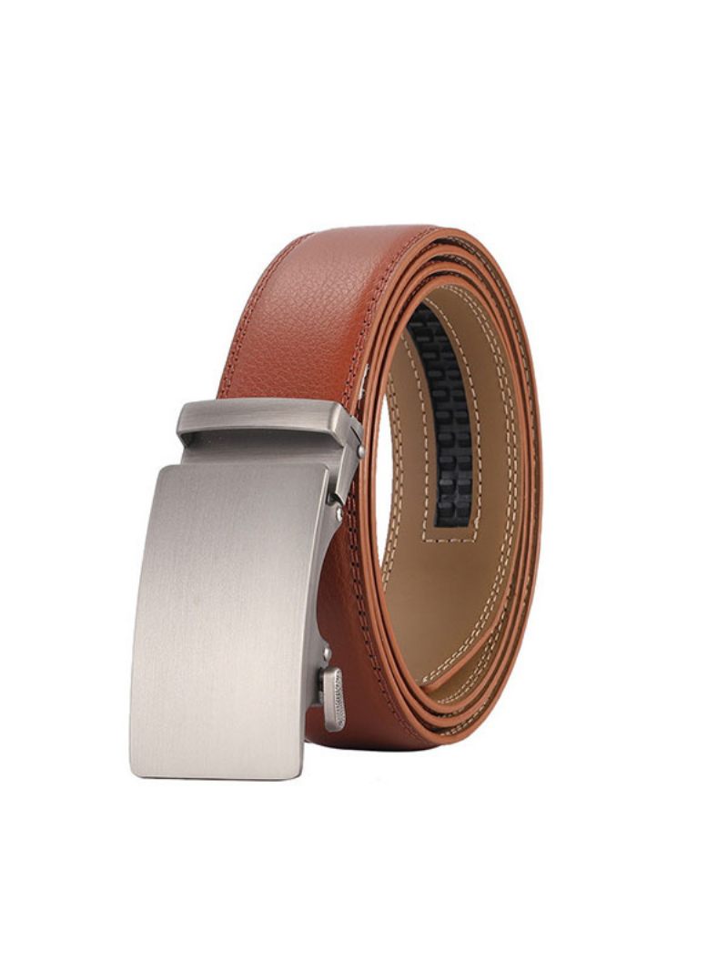 Ceinture Cuir Pour Hommes 130 - Marron Café