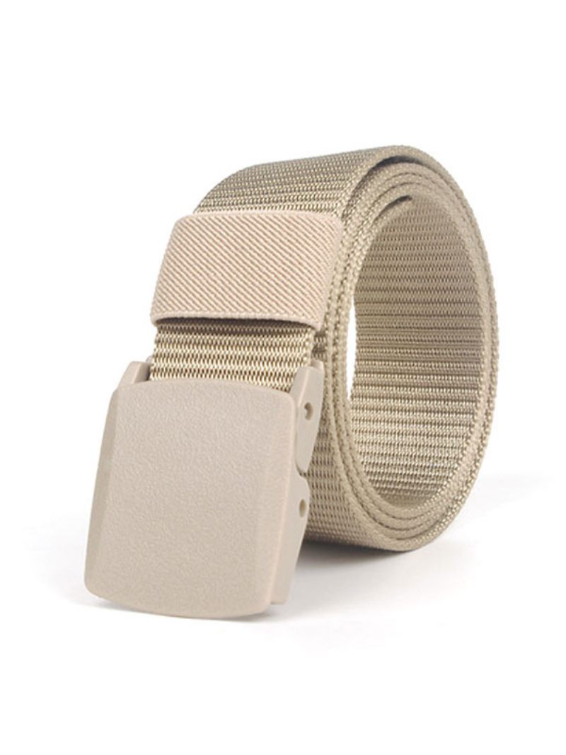 Ceinture Élégante Pour Hommes Toile - Kaki