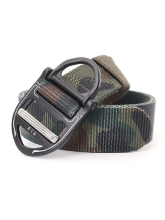 Ceinture Homme Camouflage Polyester Mode Vert Olive