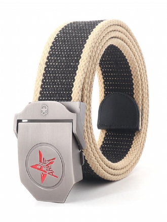 Ceinture Homme Chic Color Block Polyester