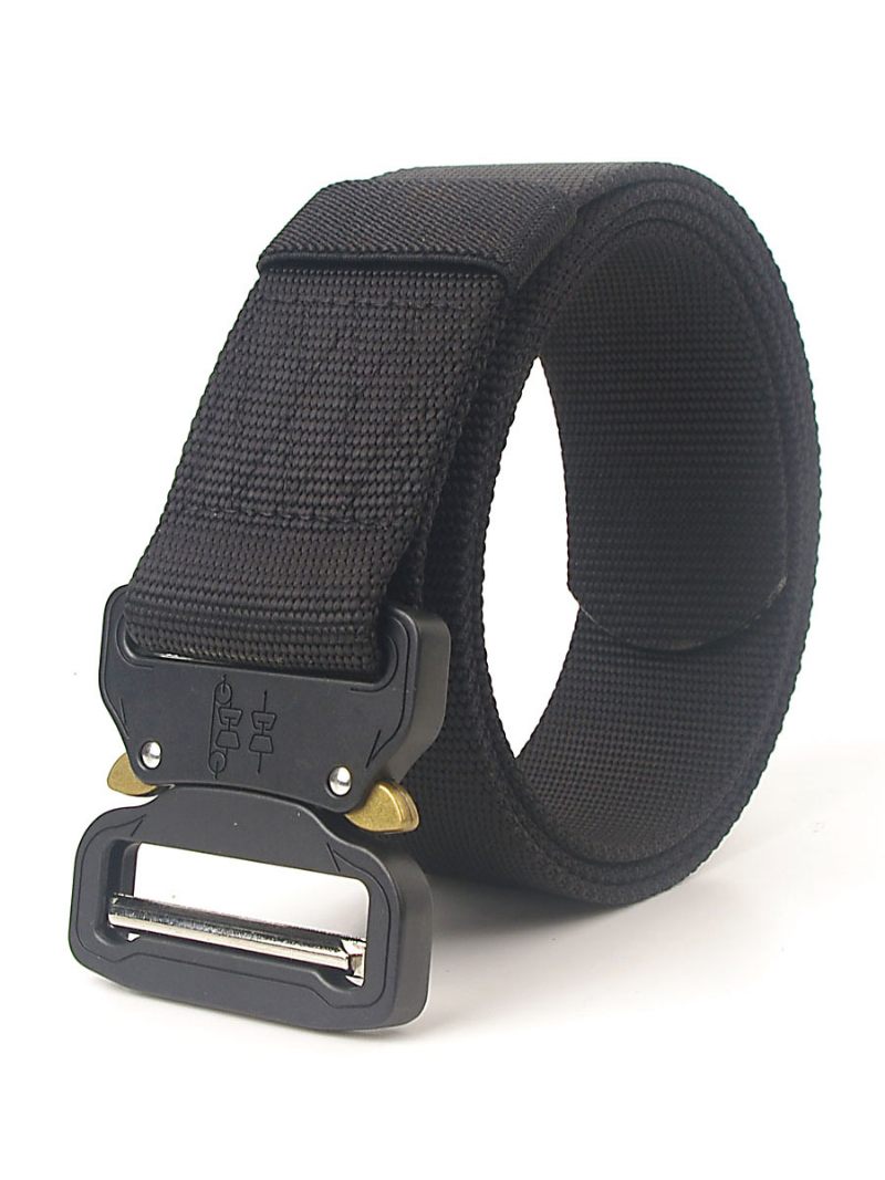 Ceinture Homme Nylon Hunter Vert Décontractée Quotidienne - Noir