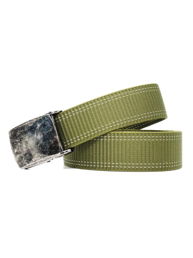 Ceinture Mode Pour Hommes Polyester - Vert Chasseur