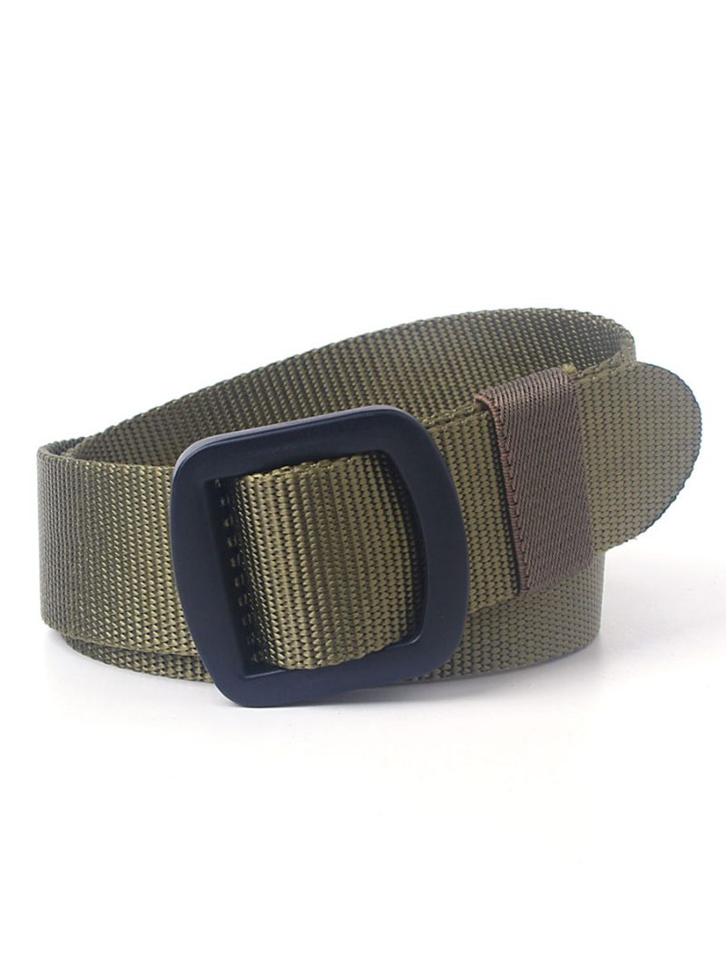 Ceinture Qualité Pour Hommes Polyester - Vert Chasseur