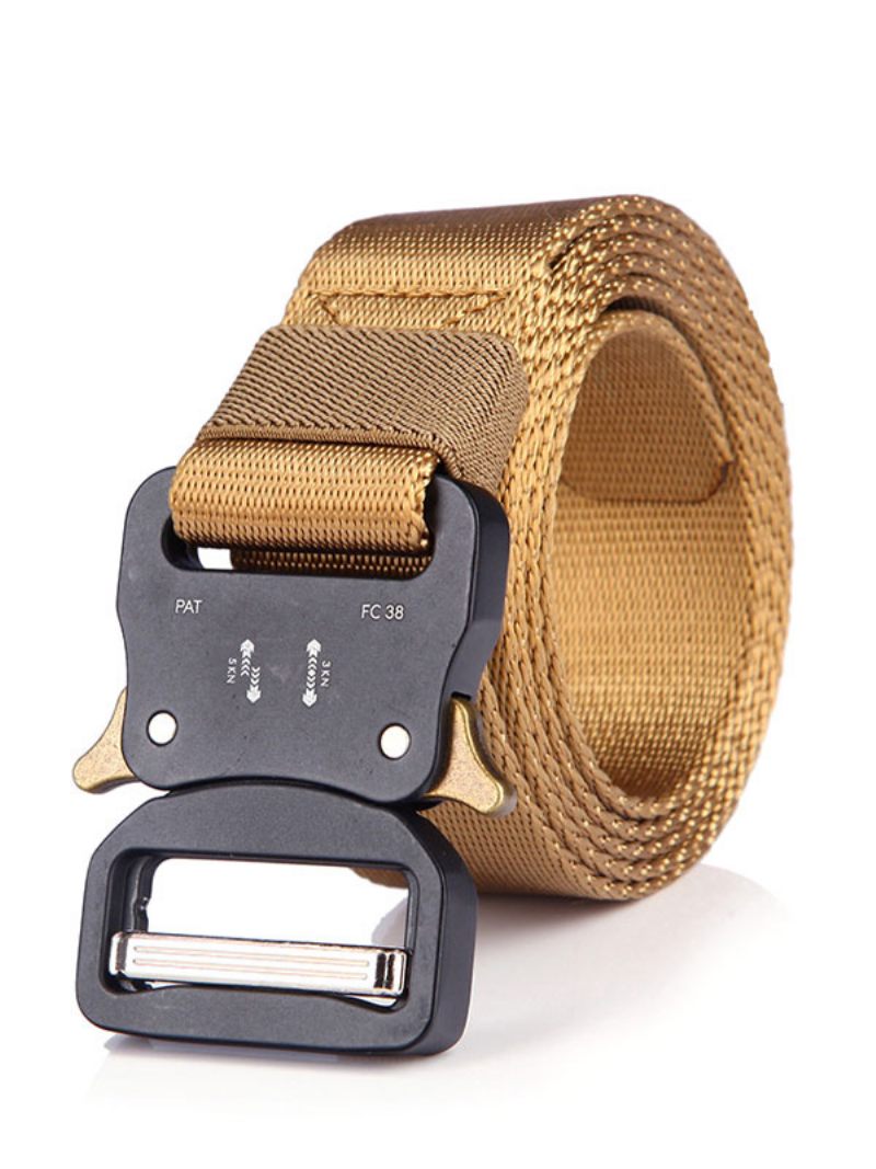 Ceinture Qualité Pour Hommes Verte Chasseur Polyester - Kaki