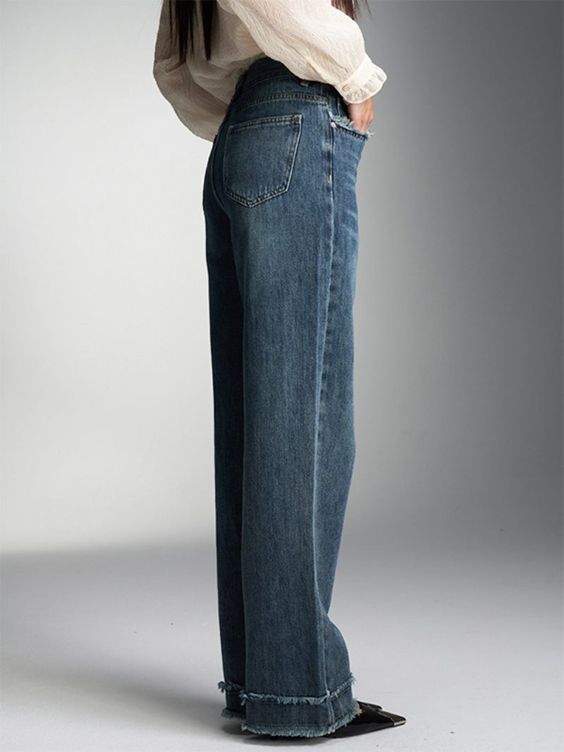 Jeans Pour Femme Moderne Bleu - Bleu Ciel Clair 