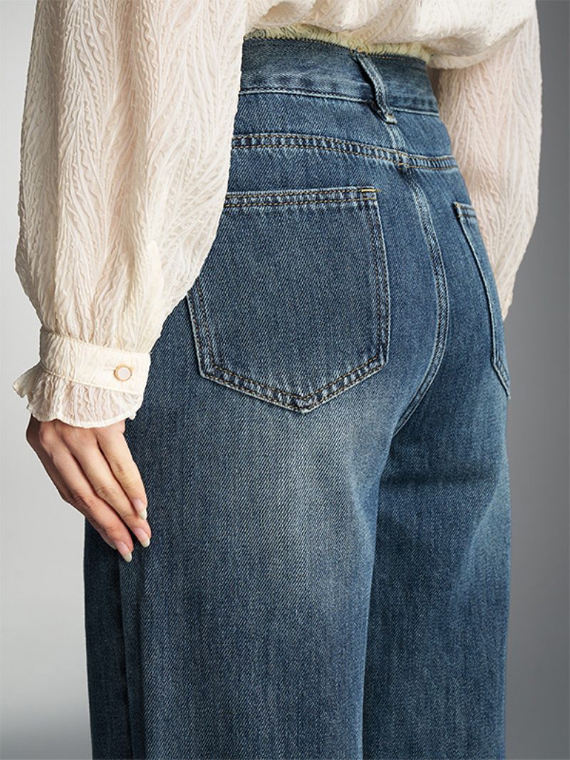 Jeans Pour Femme Moderne Bleu - Bleu Ciel Clair 