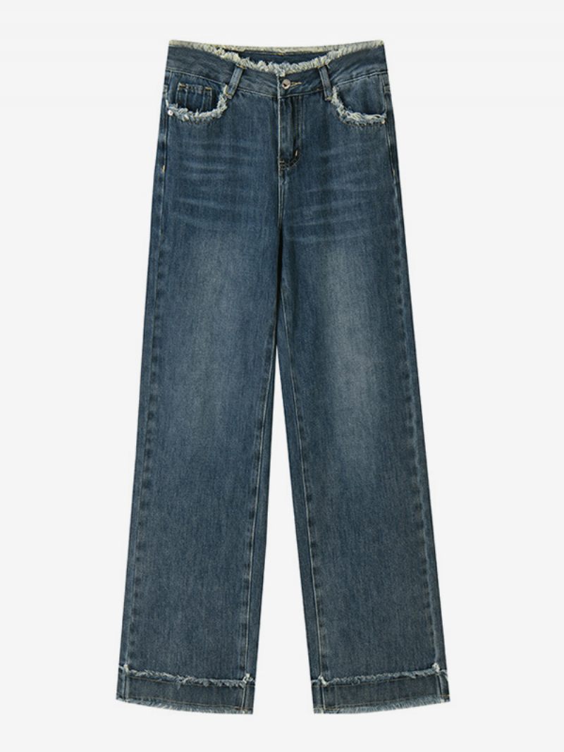 Jeans Pour Femme Moderne Bleu - Bleu Ciel Clair 