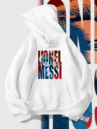 Argentine Messi Numéro 10 Sweat À Capuche Pour Homme