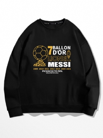 Messi Ballon D'or Sweat Haut Homme