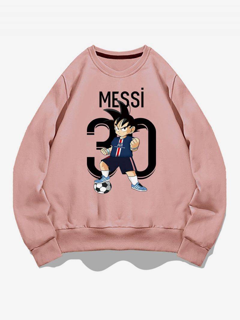 Messi Sweatshirt Haut Adulte Pour Hommes - Rose