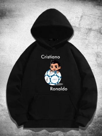 Sweat À Capuche Manches Longues Ronaldo Pour Hommes