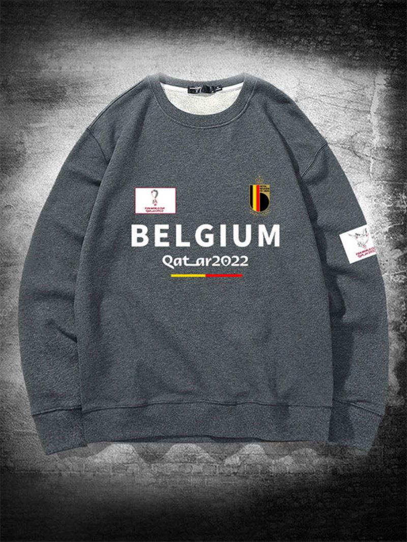 Sweat-shirt L'équipe Belgique Pour Hommes - Gris