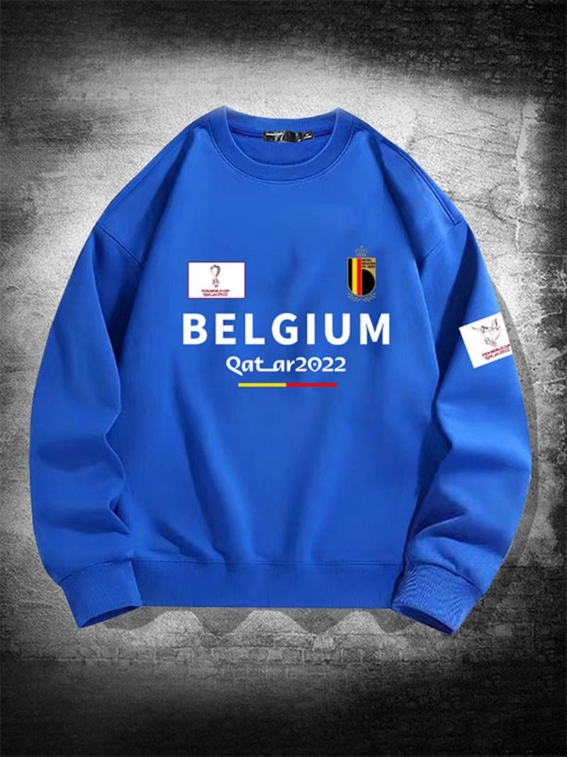 Sweat-shirt L'équipe Belgique Pour Hommes - Bleu