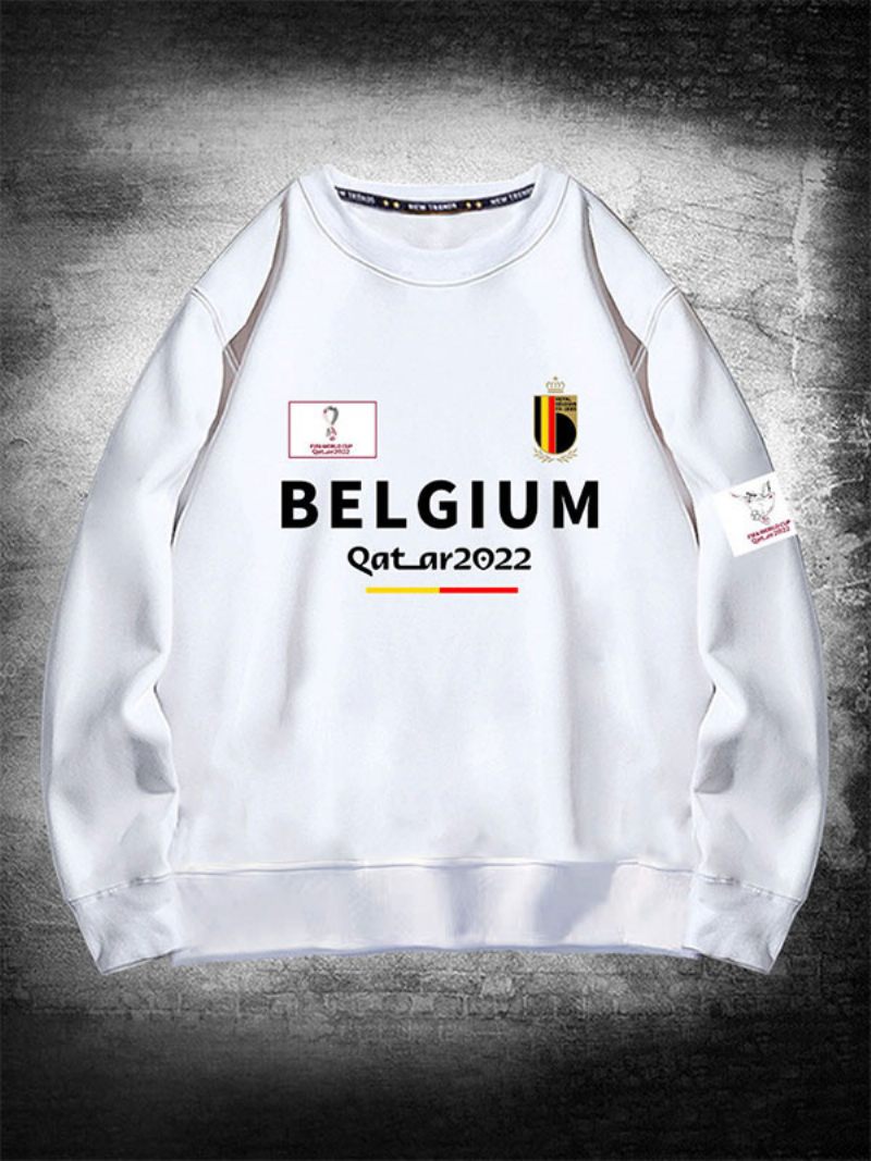 Sweat-shirt L'équipe Belgique Pour Hommes - Blanc