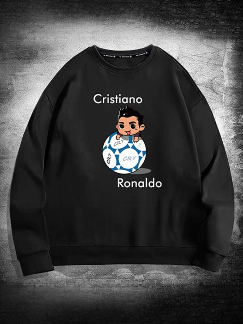 Sweat-shirt Ronaldo À Manches Longues Pour Hommes