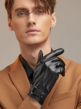 Gants Courts Chauffants D'hiver Pour Hommes