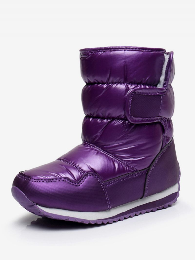 Bottes D'hiver Unisexes Pour Enfants - Violet