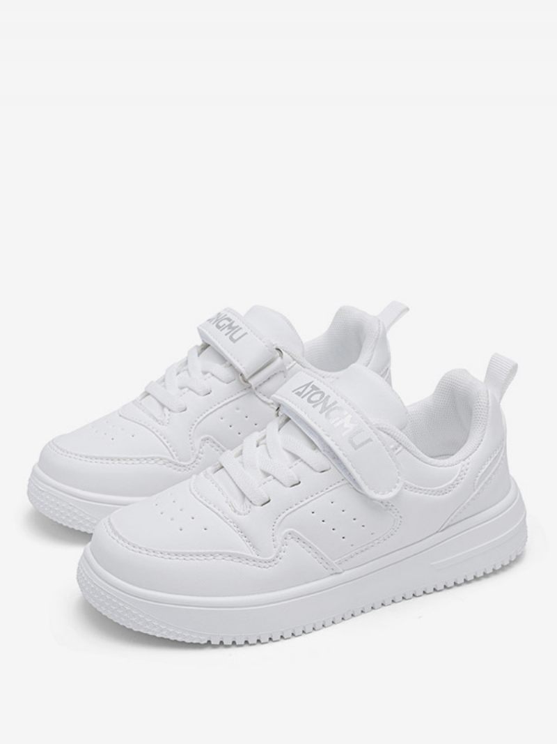 Chaussures Pour Enfants Skate Blanches - Blanc