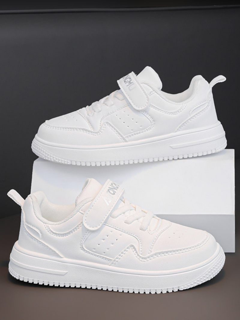 Chaussures Pour Enfants Skate Blanches - Blanc