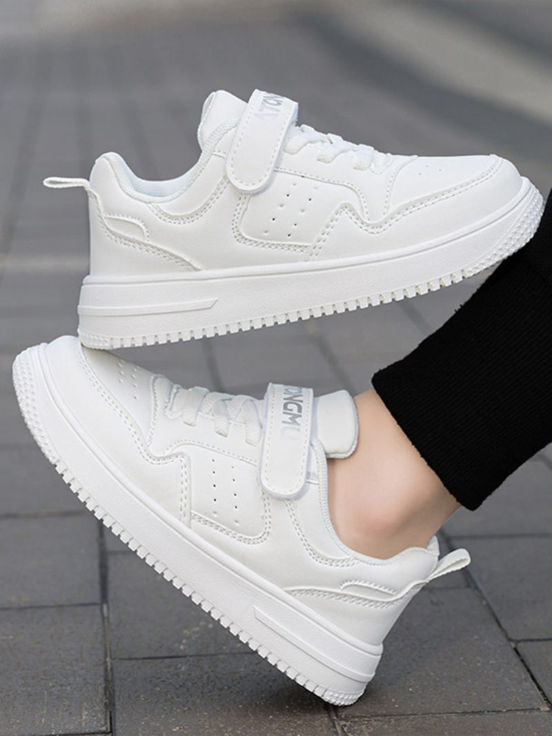 Chaussures Pour Enfants Skate Blanches - Blanc