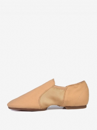 Chaussures Danse Jazz Pour Femmes Camel À Bout Fermé