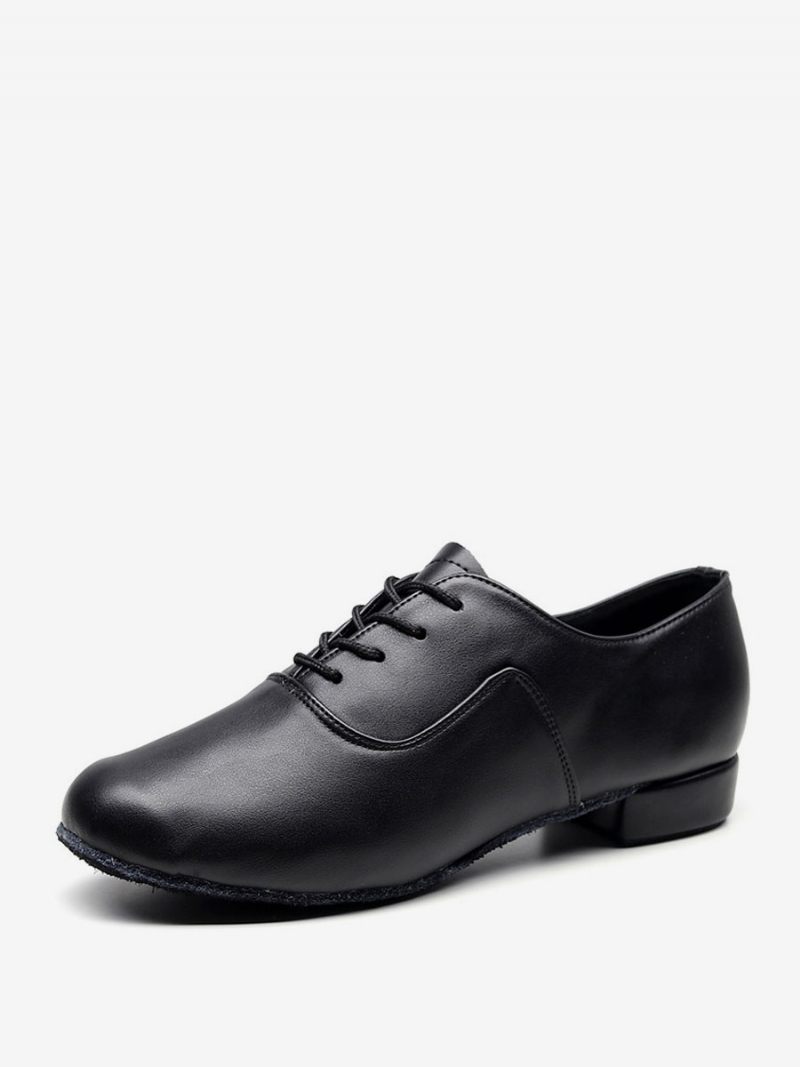 Chaussures Danse Salon Pour Femmes Talon Épais Hommes