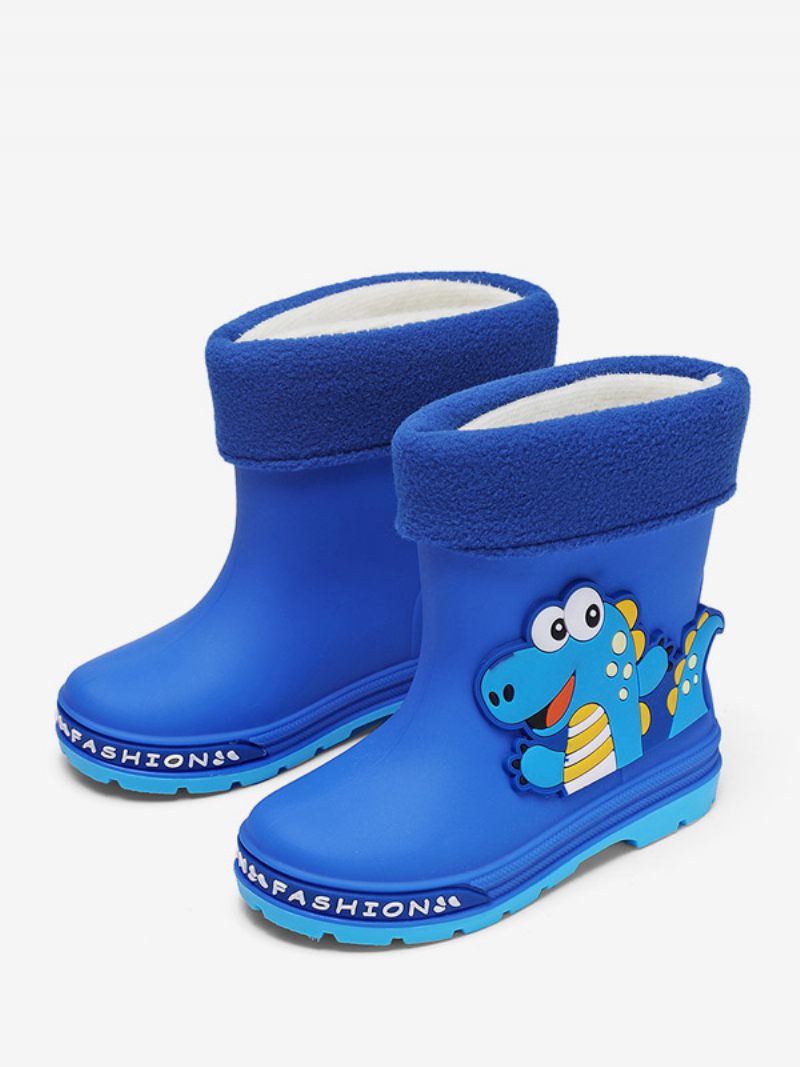 Chaussures Pour Enfants Belle Impression Personnages D'anime Cuir Pu Relief - Bleu