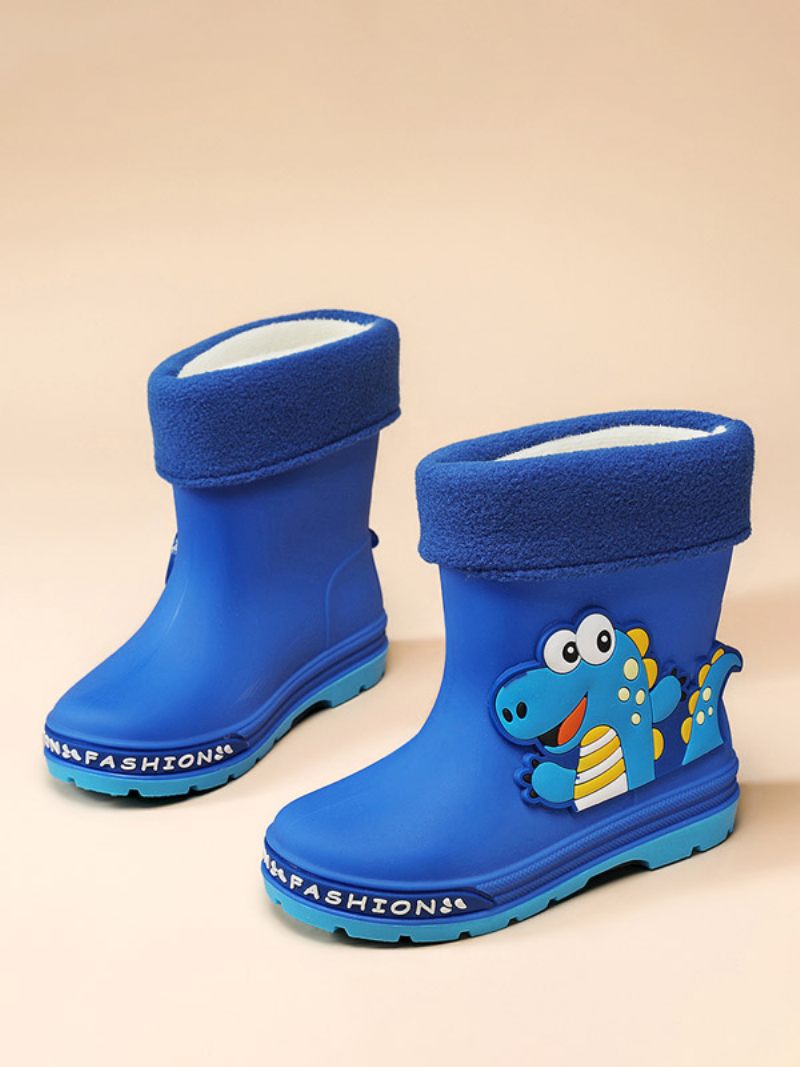 Chaussures Pour Enfants Belle Impression Personnages D'anime Cuir Pu Relief - Bleu