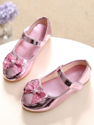 Chaussures Fille Fleur Fête Cuir Pu Rose Pour Enfants