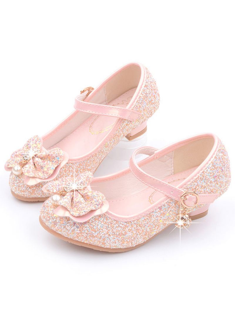 Chaussures Fille Fleur Glitter Flower Mary Jane Flats