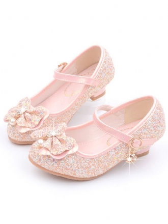 Chaussures Fille Fleur Glitter Flower Mary Jane Flats