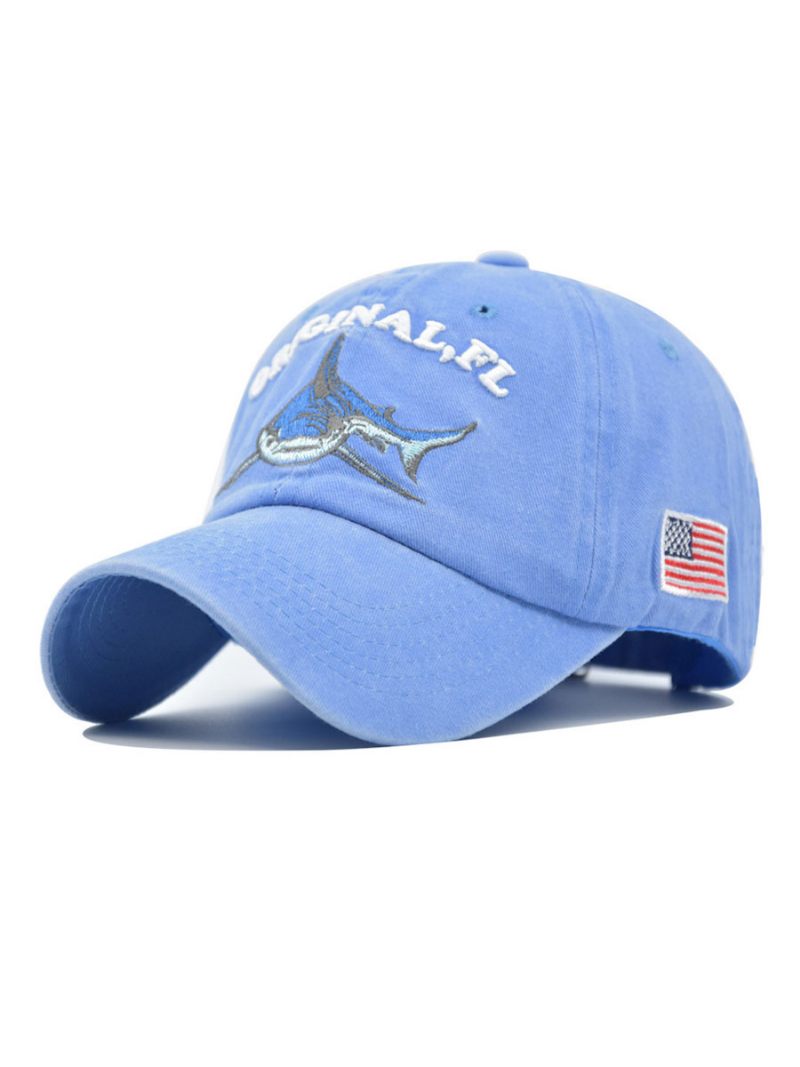 Chapeau Homme Chic Mots Imprimé Brodé Polyester Bleu Marine Chapeaux - Bleu