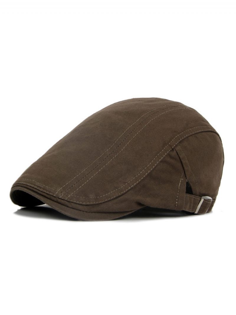 Chapeau Homme Polyester Classique Chapeaux Abricot - Marron Café