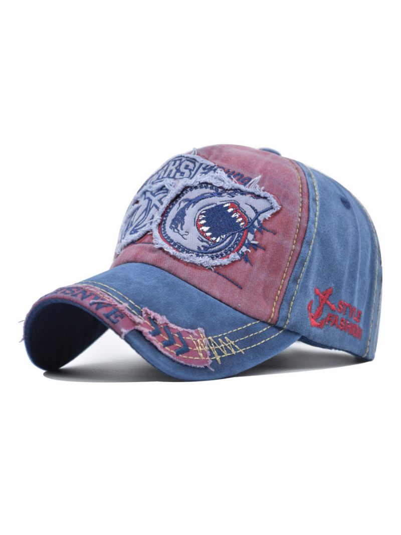 Hommes Chapeau Mots Imprimer Polyester Brodé Chic Rouge Bleu Chapeaux