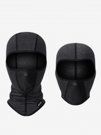 Masque Capuche Moto Respirant Absorbant La Sueur Soie Glacée Coupe-vent Résistant Au Soleil Séchage Rapide Et À Saleté